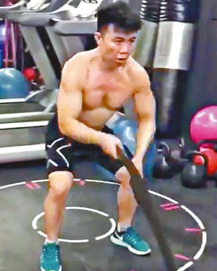 ■以前肥嘟嘟走可愛路線的陳奐仁，肚腩相當圓潤。資料圖片
