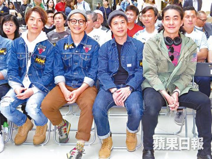 (左起)阿偉、6號、泥鯭、阿正
(左起)阿偉、6號、泥鯭、阿正