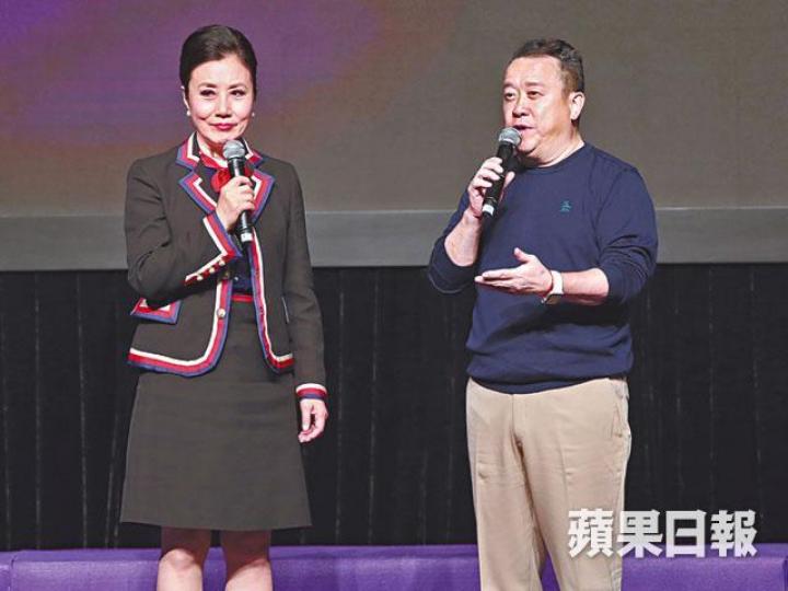 ■譚詠麟沒有出席,但仍拍片支持演藝內協會。
■譚詠麟沒有出席,但仍拍片支持演藝內協會。