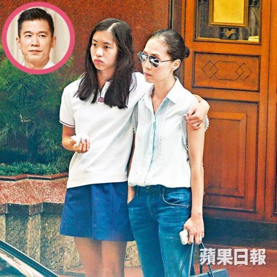 ■林海峰(小圖)和彭羚(右)為了林泳的前途,早前送她到外國讀書。資料圖片
■林海峰(小圖)和彭羚(右)為了林泳的前途,早前送她到外國讀書。資料圖片