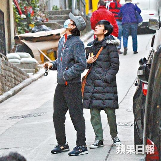 ■子華在13年曾與女友睇樓。 ■子華在13年曾與女友睇樓。