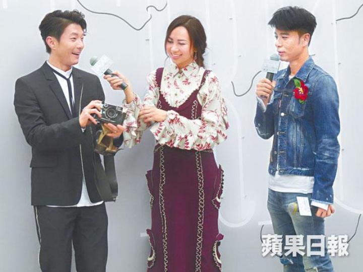 ■(右起)克勤、AGA及周國賢將會一齊開音樂會。 ■(右起)克勤、AGA及周國賢將會一齊開音樂會。