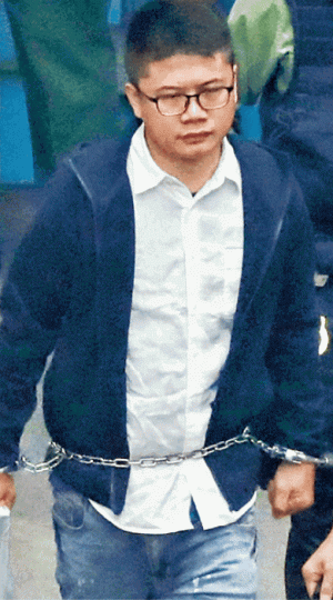 ■被告莫俊賢稱一時「火遮眼」扼斃死者陳曼儀。朱永倫攝■死者陳曼儀被殺後，遭藏屍家中衣櫃內。