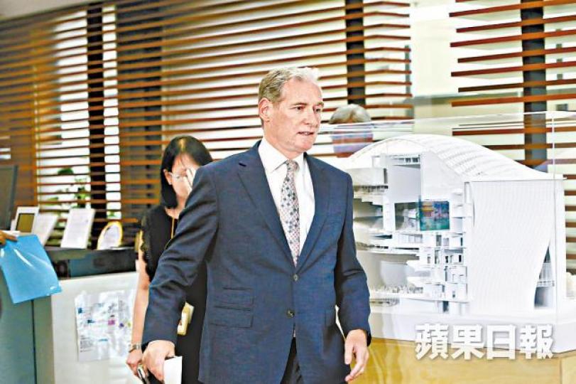 ■司徒澤民昨承認西九管理局去年2月開始直接向分判商支付款項。