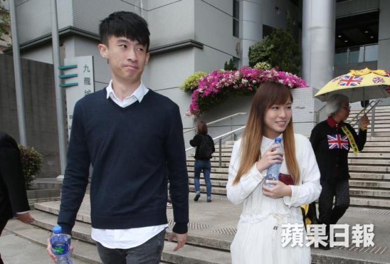 ■青年新政梁頌恆及游蕙禎