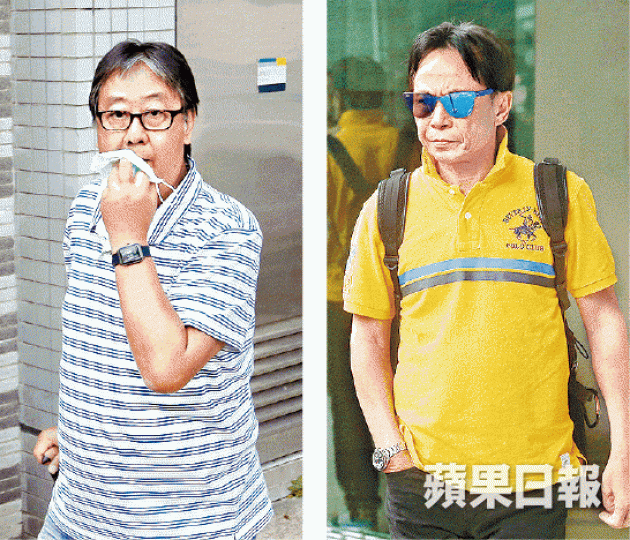 ■案中其中兩名被告昨在判刑後離開法院。