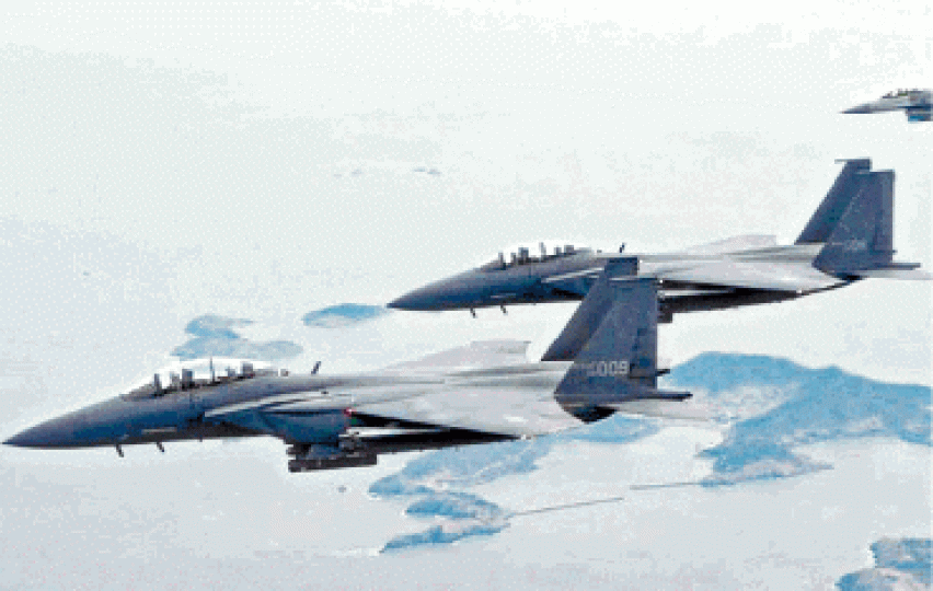 ■南韓F-15K戰機
