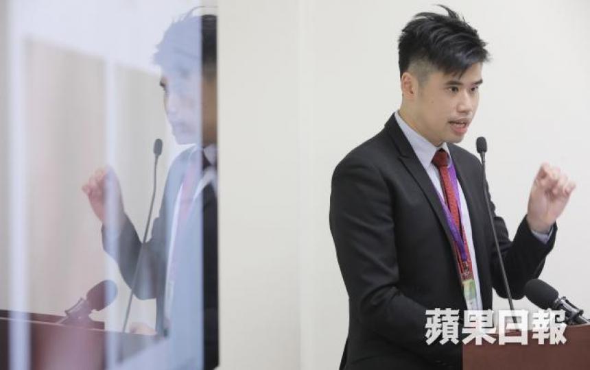 ■葉瀚智表示，病人若能及早診斷出早期的消化道癌症，可經內鏡手術作治療。王心義攝
