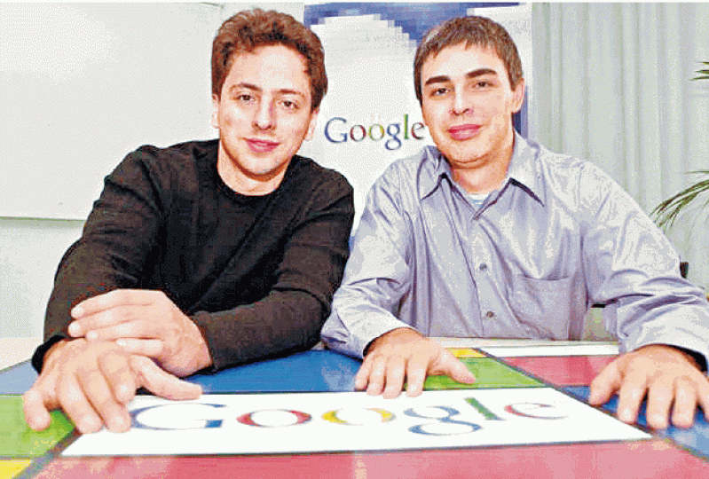 ■Google創辦人布林(左)與佩奇一直以「不作惡」作為公司宗旨。互聯網■倘Google推出過濾版搜尋引擎,內地網民所獲的資訊亦會受到中國限制。設計圖片 ■Google創辦人布林(左)與佩奇一直以「不作惡」作為公司宗旨。互聯網■倘Google推出過濾版搜尋引擎,內地網民所獲的資訊亦會受到中國限制。設計圖片