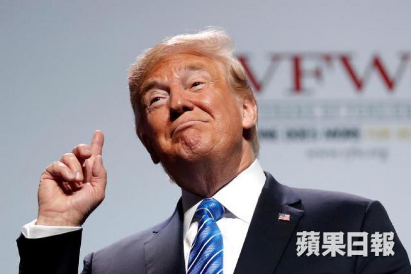 ■特朗普上個月曾斥中國和歐元區操縱滙率,並埋怨美元升值削弱了美國的競爭優勢。資料圖片 ■特朗普上個月曾斥中國和歐元區操縱滙率,並埋怨美元升值削弱了美國的競爭優勢。資料圖片