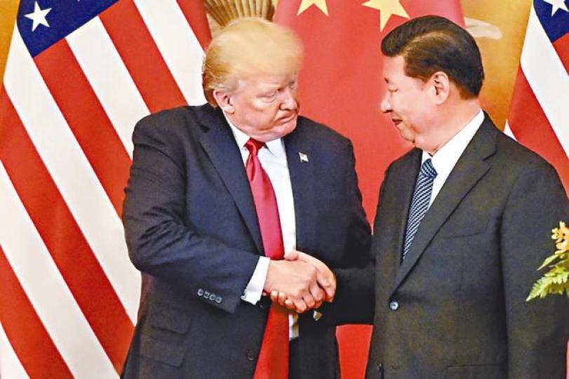 ■傳特朗普和習近平將在11月會面。資料圖片