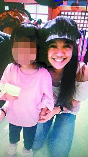 ■劉妻利貝嘉(右)被指已攜女兒(左)潛逃台灣。■利貝嘉母親指女兒5年前認識劉孝偉後離家出走。 ■劉妻利貝嘉(右)被指已攜女兒(左)潛逃台灣。■利貝嘉母親指女兒5年前認識劉孝偉後離家出走。