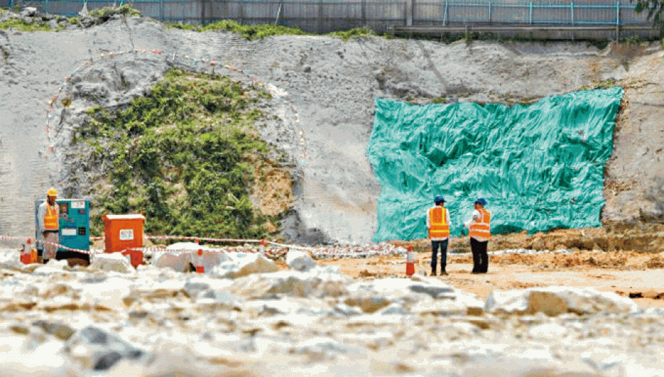 東海岸鐵路的隧道工程已開始施工。互聯網 東海岸鐵路的隧道工程已開始施工。互聯網