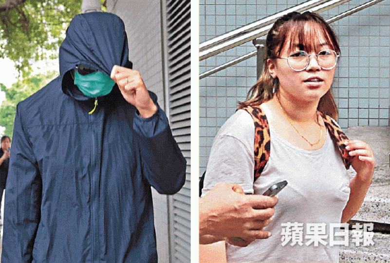 警員梁鴻基(左圖)否認企圖扒竊尼泊爾女子Ema Bantawa Rai(上圖)。黃耀興攝 警員梁鴻基(左圖)否認企圖扒竊尼泊爾女子Ema Bantawa Rai(上圖)。黃耀興攝