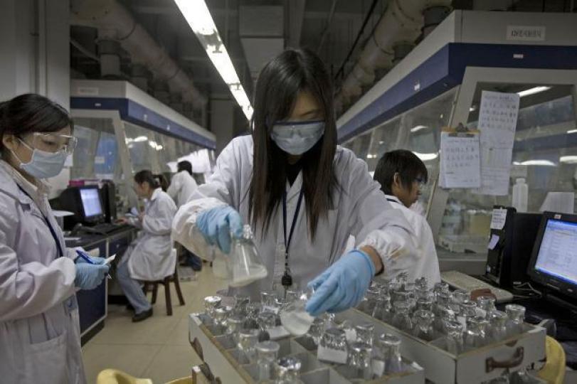 眾多已上市嘅生物科技股中，藥明暫時係較好嗰隻。　資料圖片