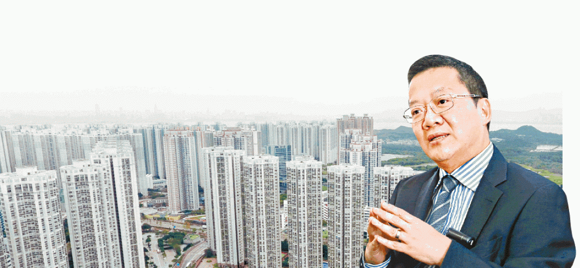 嘉湖業主紛減價放盤之際,汪敦敬亦唱淡樓市。資料圖片 嘉湖業主紛減價放盤之際,汪敦敬亦唱淡樓市。資料圖片
