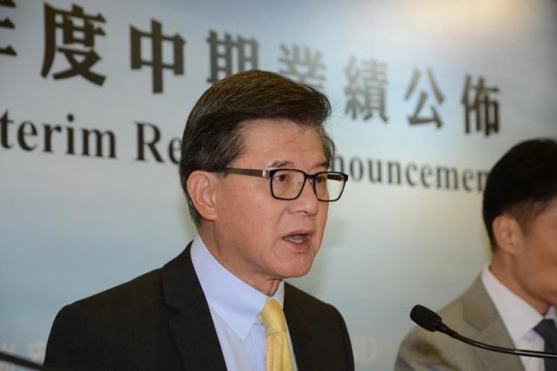 瑞房主席羅康瑞表示,公司未來2至3年發展仍以穩健為主。何耀勤攝 瑞房主席羅康瑞表示,公司未來2至3年發展仍以穩健為主。何耀勤攝