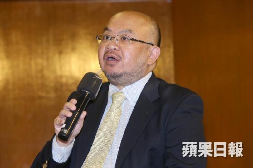 蔡子強認為,中共試圖令眾志難以吸納新成員,全面封殺眾志。資料圖片 蔡子強認為,中共試圖令眾志難以吸納新成員,全面封殺眾志。資料圖片