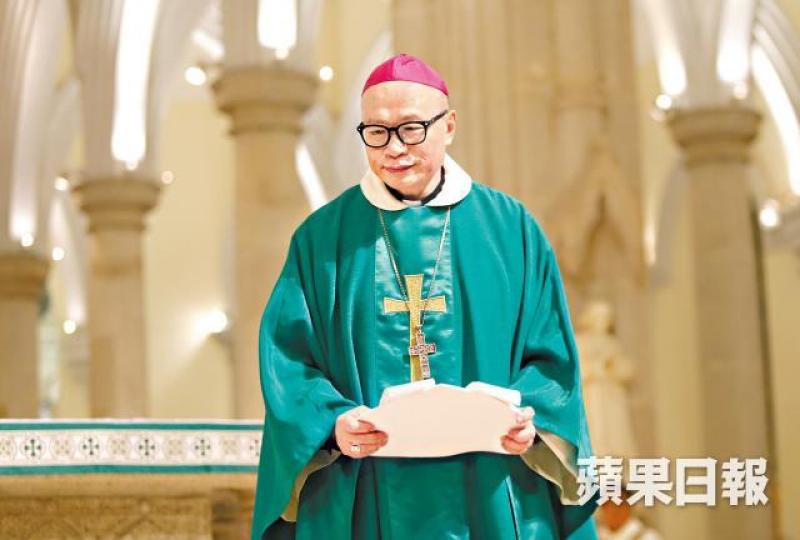楊鳴章公佈香港教區9月為祈禱和懺悔月，為受害者及犯罪人士祈禱。資料圖片