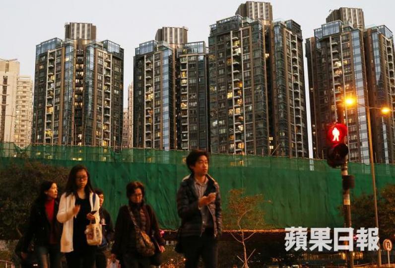 今年7月香港私宅樓價指數升至393.5,但升幅收窄至0.82%。資料圖片 今年7月香港私宅樓價指數升至393.5,但升幅收窄至0.82%。資料圖片
