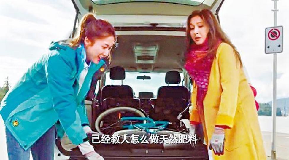李婉華(右)驚喜客串,被讚演技和外形都不輸鍾嘉欣。互聯網圖片
李婉華(右)驚喜客串,被讚演技和外形都不輸鍾嘉欣。互聯網圖片