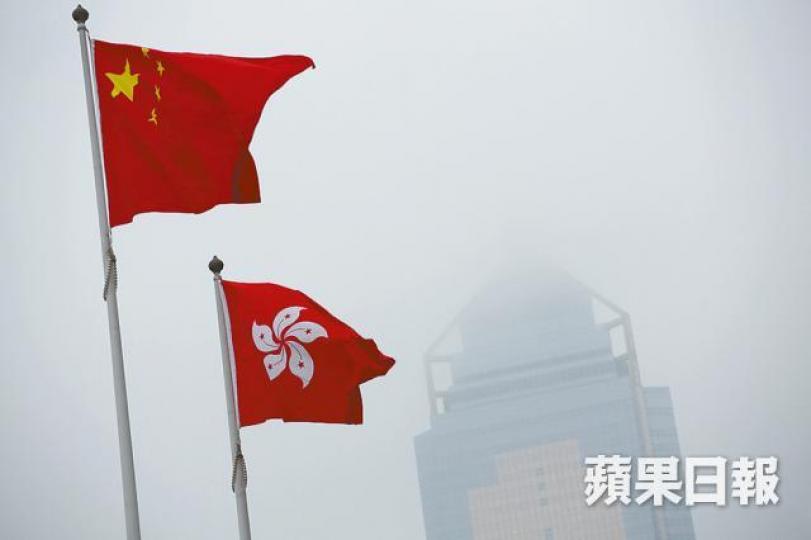 中大民調顯示，港人對中央政府的信任度下跌，不信任度略增。資料圖片