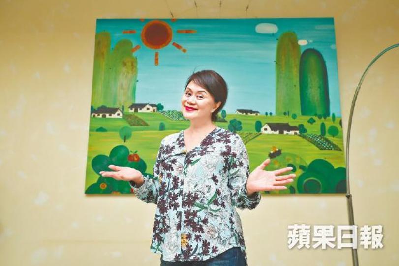 經歷10年前雷曼教訓,今天的大姐明已學懂放下,不再為錢財傷神,只求活得開心自在。何家達攝 經歷10年前雷曼教訓,今天的大姐明已學懂放下,不再為錢財傷神,只求活得開心自在。何家達攝