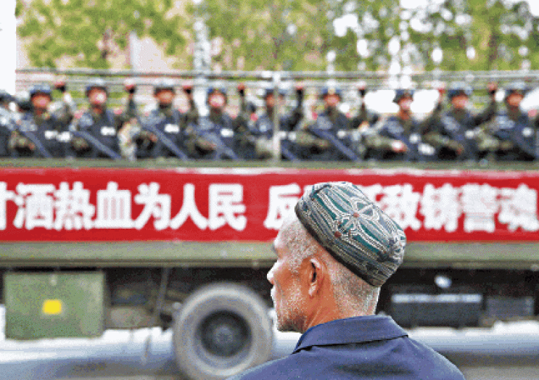 北京加強對維吾爾族管制和打壓。 北京加強對維吾爾族管制和打壓。