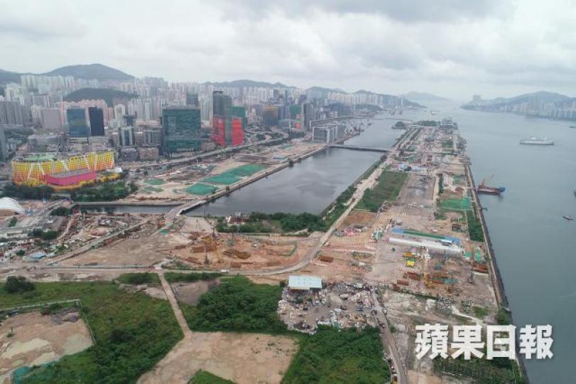 啟德第4B區3號用地為跑道住宅地首度招標。資料圖片