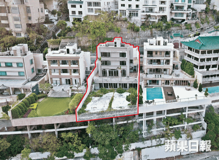 習近平外甥女張燕南2009年以1.5億元購入淺水灣麗景道一間獨立屋(紅框示),至今已升值至逾3億元。習近平 習近平外甥女張燕南2009年以1.5億元購入淺水灣麗景道一間獨立屋(紅框示),至今已升值至逾3億元。習近平