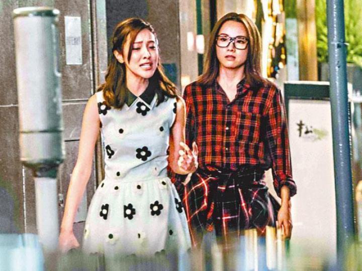 陳凱琳(左)雖然和Stephy首次合作,但好快已有默契。 陳凱琳(左)雖然和Stephy首次合作,但好快已有默契。