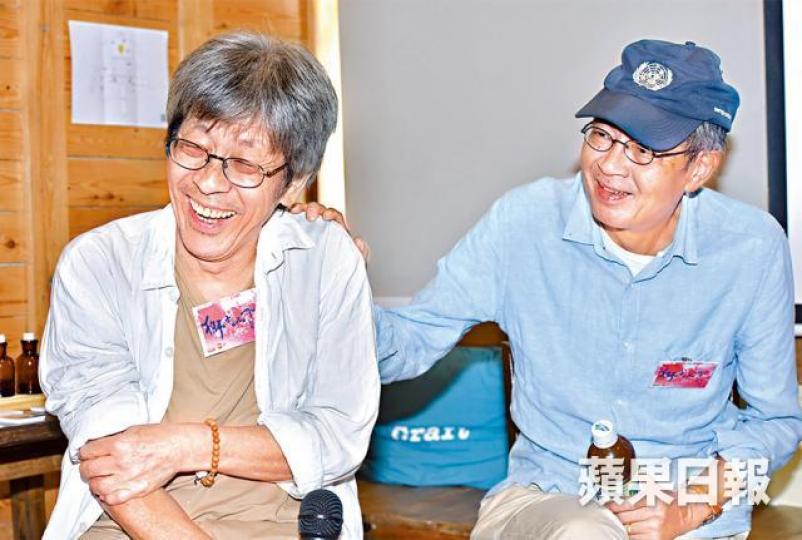 阮志雄(左)與林榮基神情、樣貌都非常相似,就連林榮基友人亦認錯。資料圖片 阮志雄(左)與林榮基神情、樣貌都非常相似,就連林榮基友人亦認錯。資料圖片