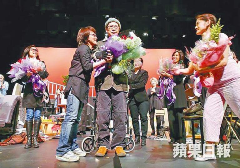 岳華推動舞台劇不遺餘力。林嘉華 岳華推動舞台劇不遺餘力。林嘉華