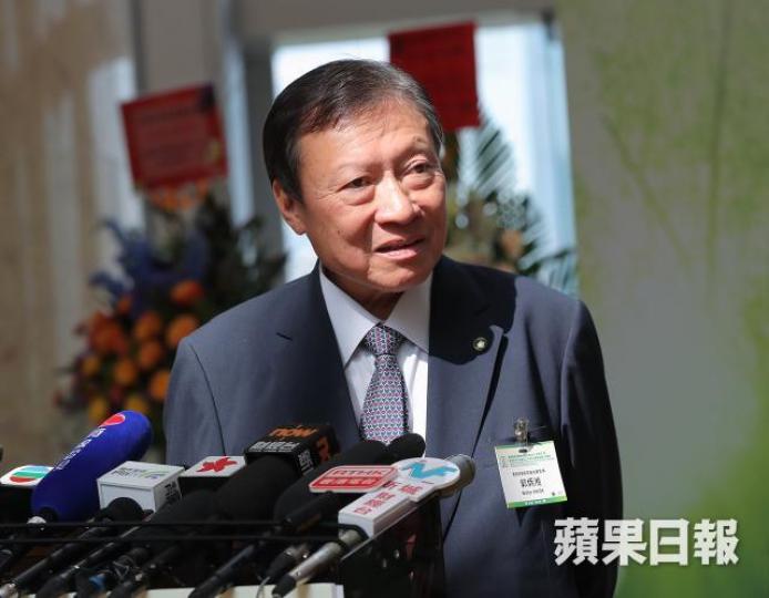 郭炳湘的安息送別儀式將於本周四在中環聖約翰座堂舉行。資料圖片 郭炳湘的安息送別儀式將於本周四在中環聖約翰座堂舉行。資料圖片