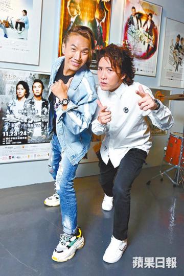張崇基(左)與張崇德出道25年,崇德直言今年舉行的第9個演唱會可能是最後一次。 張崇基(左)與張崇德出道25年,崇德直言今年舉行的第9個演唱會可能是最後一次。
