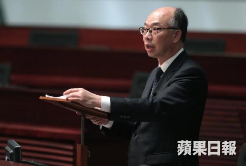 陳帆表明反對議員動用特權法徹查港鐵沙中綫工程衍生的問題。 陳帆表明反對議員動用特權法徹查港鐵沙中綫工程衍生的問題。