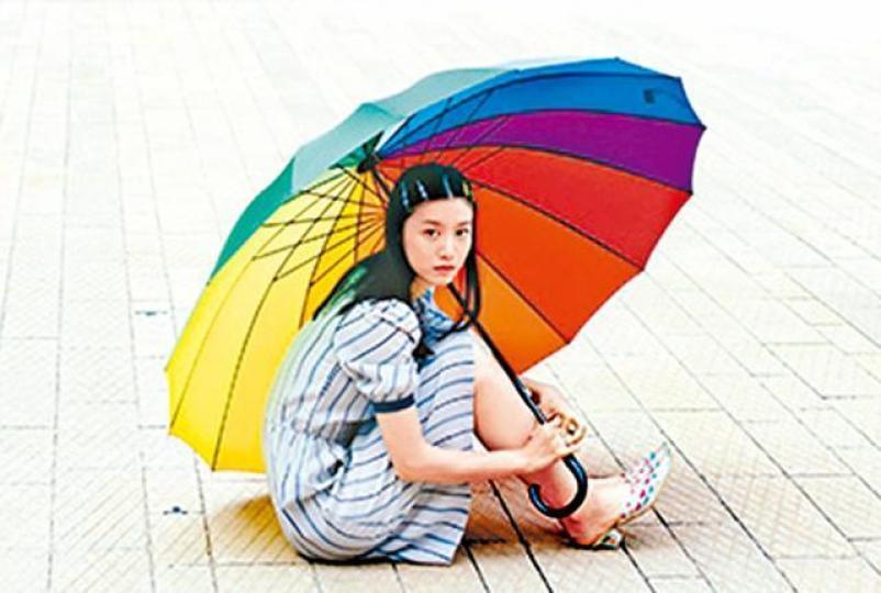 袁澧林為日本生活雜誌擔任模特兒,到不少香港名勝影相。 袁澧林為日本生活雜誌擔任模特兒,到不少香港名勝影相。