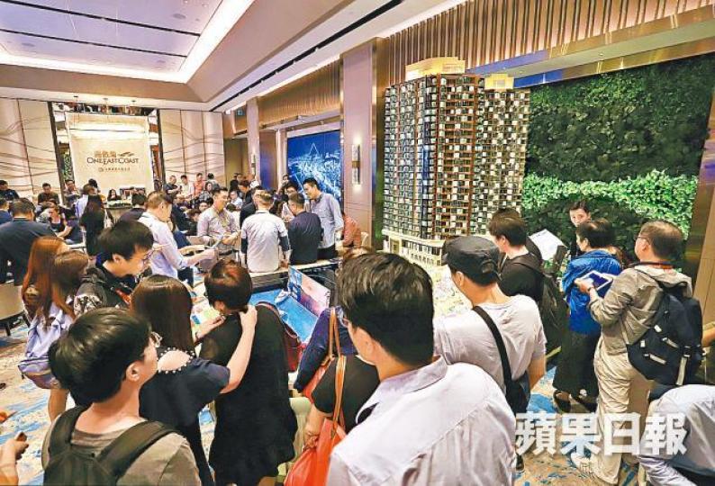 海傲灣銷情失色，九建即推出八成一按貸款圖吸客。資料圖片
