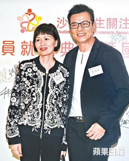 黃日華透過經理人表示太太梁潔華只是例行檢查。資料圖片 黃日華透過經理人表示太太梁潔華只是例行檢查。資料圖片