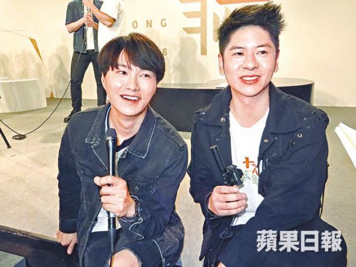 胡鴻鈞(左)、許廷鏗 胡鴻鈞(左)、許廷鏗