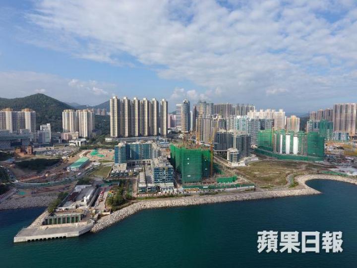 新界東樓價連跌10周共8.04%。資料圖片