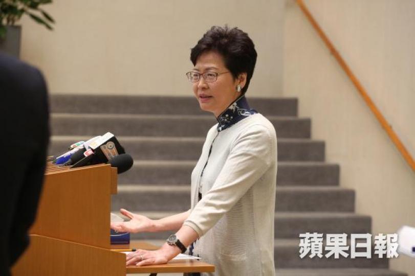 上月林鄭發表施政報告,提出一系列關注健康的措施。 上月林鄭發表施政報告,提出一系列關注健康的措施。