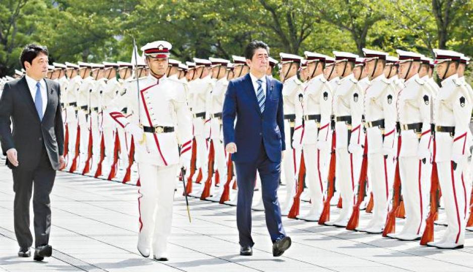 安倍晉三政府希望來年國防加強太空監控。資料圖片