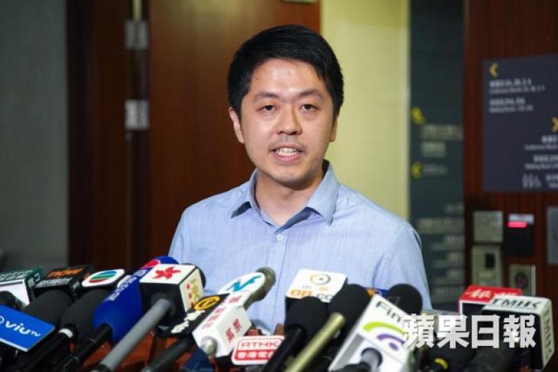 立法會就許智峯議案成立的調查委員會,昨召開閉門會議。 立法會就許智峯議案成立的調查委員會,昨召開閉門會議。