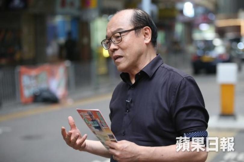 馮檢基在兩個民調顯示支持率只有一成左右。 馮檢基在兩個民調顯示支持率只有一成左右。