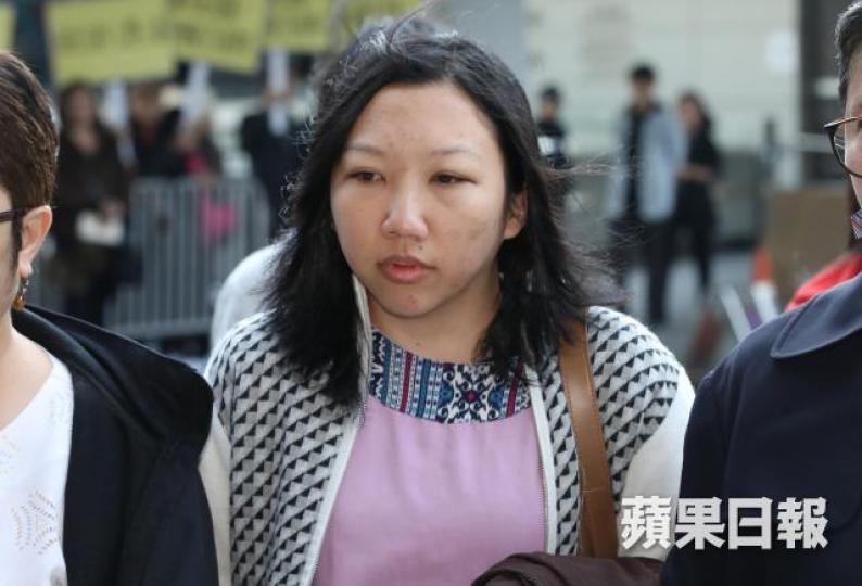 印傭Erwiana曾被僱主羅允彤虐打。 印傭Erwiana曾被僱主羅允彤虐打。