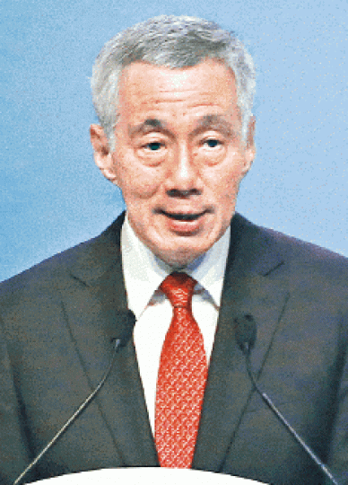 李顯龍表明下屆大選將退下來。被視為已內定接任總理的財長王瑞杰。