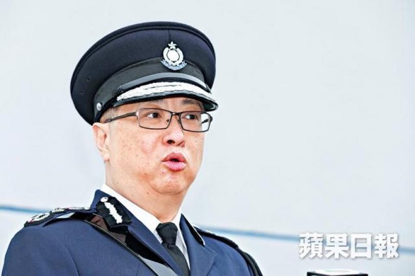 盧偉聰警方初步調查確認女警開槍是正確決定。