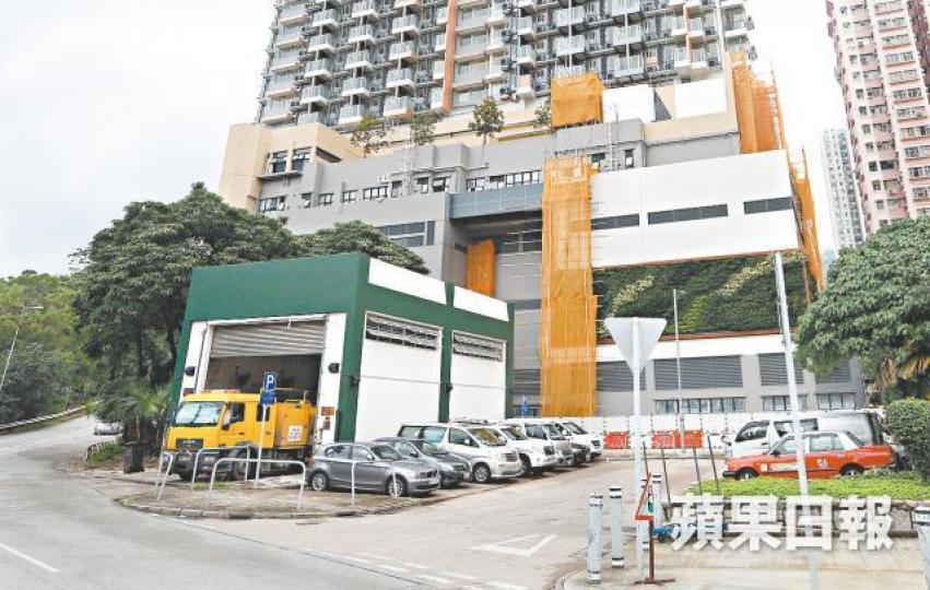 菁雋鄰近垃圾站,住戶或受臭味影響。 菁雋鄰近垃圾站,住戶或受臭味影響。