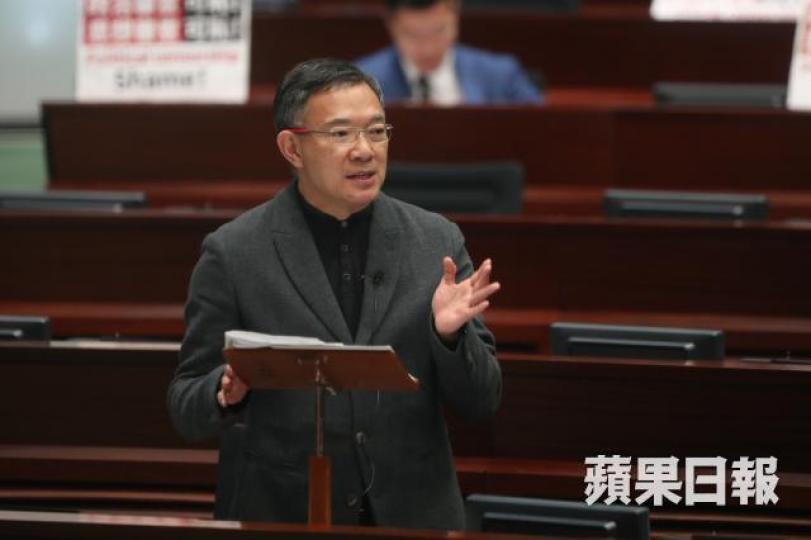 謝偉俊強調，早前立會大規模修改《議事規則》做法是「不尋常」。